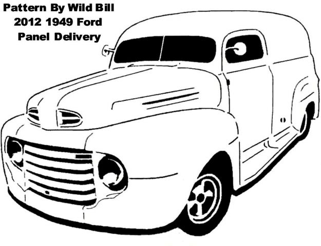 1949 Ford panel delivery #7